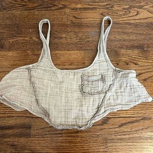 Urban Outfitters Beige Tank Top